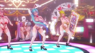 Mmd R18 Master Banged the Bunny women Endless Enjoyment for King Anime