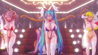 Mmd R18 Master Banged the Bunny women Endless Enjoyment for King Anime