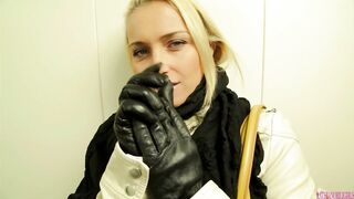 I use your penis for my leather bondage