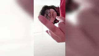 Submissive Masturbating for her Dominatrix