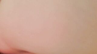 Small cougar has a Deep Anal Orgasm