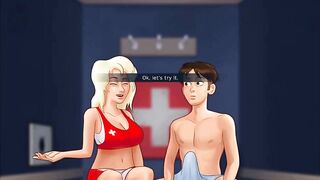 SummerTimeSaga-Hotel Hispanic Maid Screwed while Cleaning