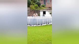 My next door was recording me while I was nude on