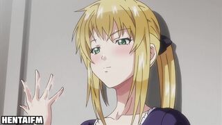 School Girl Nympho get Soak from his Sensual Fingered Uncensored Anime Animated