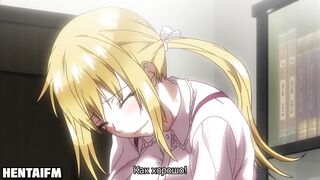 School Girl Nympho get Soak from his Sensual Fingered Uncensored Anime Animated