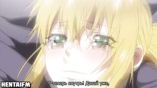 School Girl Nympho get Soak from his Sensual Fingered Uncensored Anime Animated