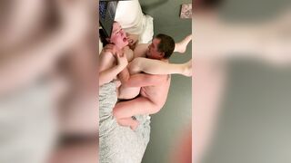 milf Hotwife got first Big Penis Banged! from Bull Fw10inch Part two