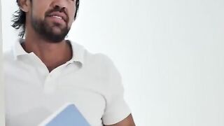 Repair Man Makes Black milf Forget About Her Broken Self