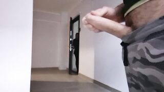 The Dude took out his Huge Cock and Showed it to his