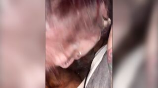 White women Throats on bbc while groaning African Lives Matter