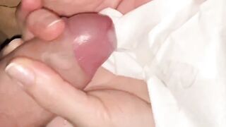 Almost Caught, Sneaky Camper Hand Job with my sexy Amateur Ex-Wife, Jizzed in