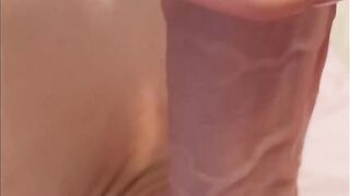 eastern milf Filipina Fiance Licking and Blowing Cum off of Long Sex Toy