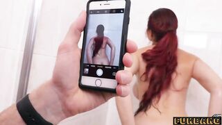 Skyla Novea Big Tit Stepsister intrrupted by Stepbro
