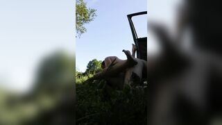 Dogging Fiance Banged! with Stranger inside Nature