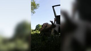 Dogging Fiance Banged! with Stranger inside Nature