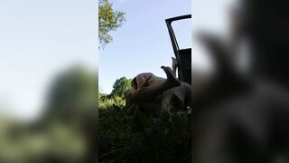 Dogging Fiance Banged! with Stranger inside Nature