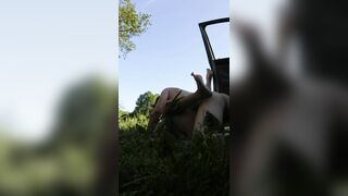 Dogging Fiance Banged! with Stranger inside Nature