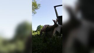 Dogging Fiance Banged! with Stranger inside Nature