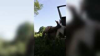 Dogging Fiance Banged! with Stranger inside Nature