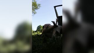 Dogging Fiance Banged! with Stranger inside Nature