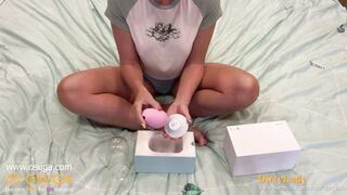 Milf Gets 2 Throbbing Orgasms from new Osuga Sex Sex Toy