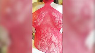 Horney milf Plays with Juicy Titties and Twat until she Ejaculates
