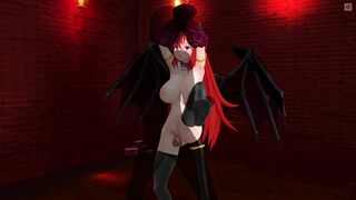 3D ANIMATED BONDAGE Succubus Seduced the Owner into the Basement (Part two)