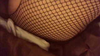 Having Fun inside Motel with Window Open