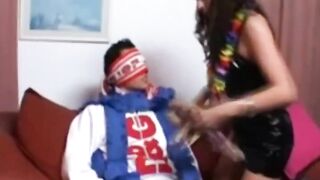 Dutch Whore Ride Penis on a Couch Fucking Experience