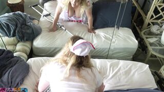 Stepmom Plays the Goddess Nurse for Hurt Stepson
