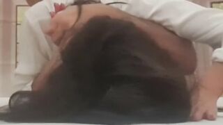 PervStepMom - Clothed as Schoolgirl - Intense Hard Anal Sex with Professor