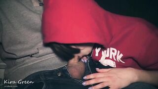 Dark Haired love suck long penis - Oral Sex, Long Creampie, Amateur