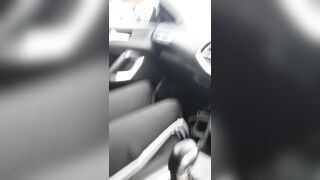 Step Cougar Pulled off Pants Fucking Step Son into the Vehicle