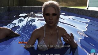 INTERTWINED #27 • With 3 Hottie babes at the pool