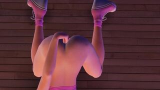 Adorable sluts Having Fun with her Butt