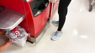 FOLLOWING BEAUTY FOOT INTO OUTSIDE, RETURN TO THE TARGET SHOE DEPARTMENT