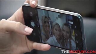 Selfie Session And Dyke Mutual Masturbation- Mona Blue, Lulu Love