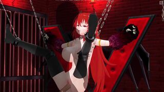 3D ANIMATED FETISH Succubus Seduced the Owner inside the Basement