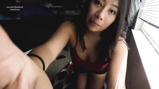 Mommy Goddess Cleaning Melons Bounce and Jiggle Quick Workout no Bra Vlog
