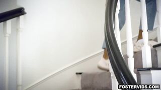 Big Tit stepmom Ryan Keely found out that her new foster