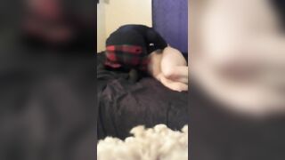 DommyMommyBlu Gets her little Emodoll-bimbo to Lick her Clean