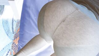 Long Butt Close up Spanking