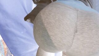Long Butt Close up Spanking