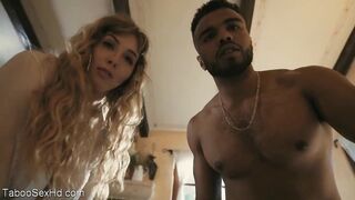 Long boobies MILF banged long african dick