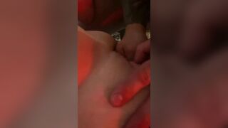 Hubby Fists Wifey Soak Cunt and she Squirts