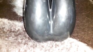 Sweet assjob. Rebecca grind her nice butt inside my penis