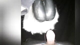 Sweet assjob. Rebecca grind her nice butt inside my penis