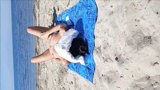 Real Amateur Ex-Wife inside Voyeur Nude Film inside Outside Beach