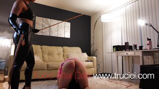Girlfriend Cici give her Stupid Assistant Hoe an Attitude Adjustment and Anal