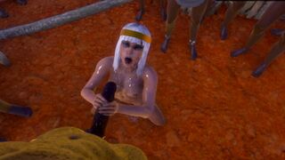 Cleopatra Cumslut 3D Part 3/F